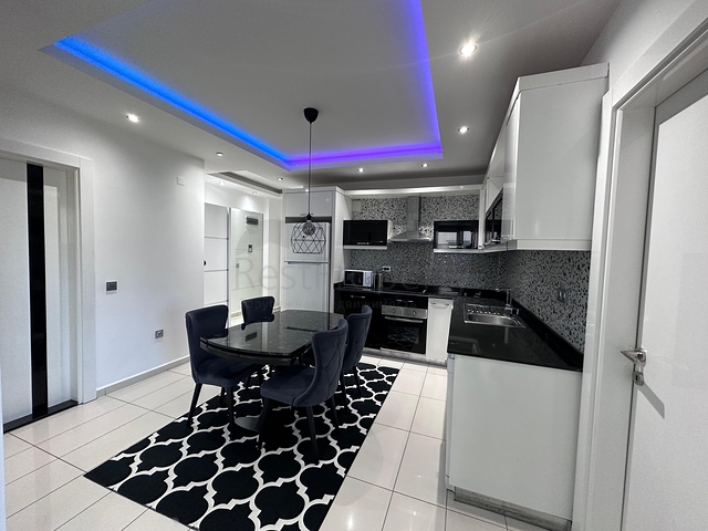 Gemütliche möblierte Wohnung am Meer in der grünen Gegend von Kestel Gemütliche möblierte Wohnung am Meer in der grünen Gegend von Kestel