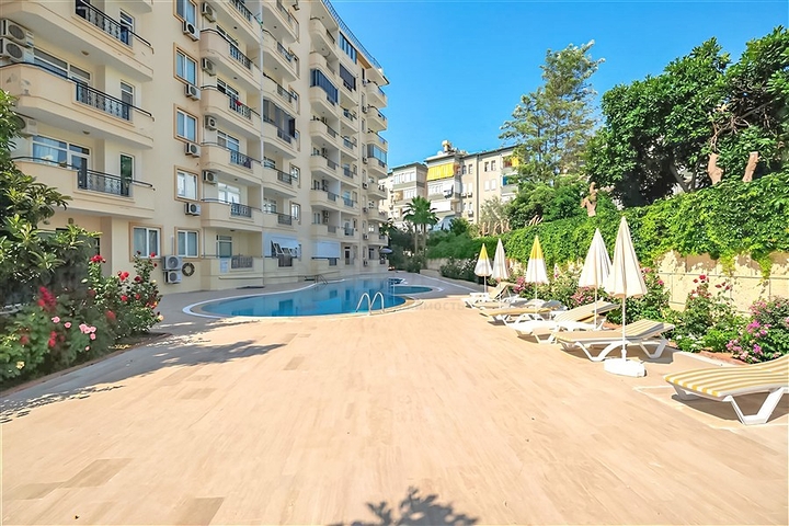 Wohnung 2+1 in der Nähe des Kleopatra Strandes - Zentrum von Alanya und zu Fuß erreichbar zum Meer