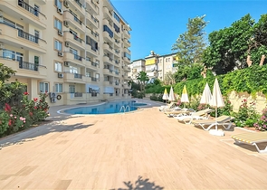 Wohnung 2+1 in der Nähe des Kleopatra Strandes - Zentrum von Alanya und zu Fuß erreichbar zum Meer