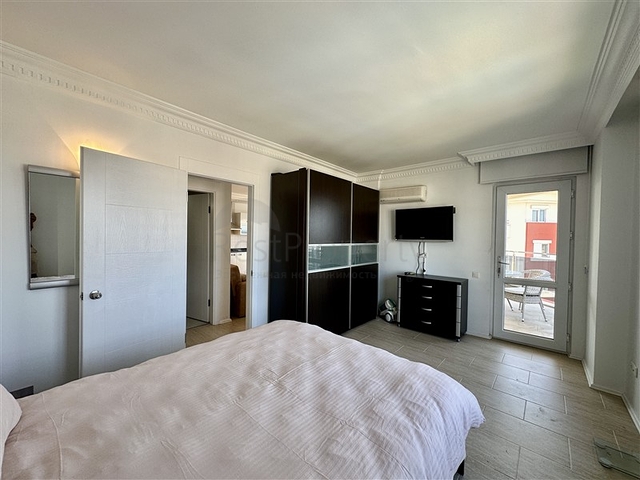 Gemütliche 1+1 möblierte Wohnung mit Panoramablick in der Gegend von Djikcilli