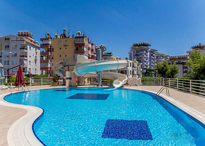 Gemütliche 1+1 möblierte Wohnung mit Panoramablick in der Gegend von Djikcilli