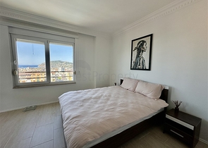 Gemütliche 1+1 möblierte Wohnung mit Panoramablick in der Gegend von Djikcilli