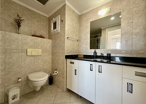 Gemütliche 1+1 möblierte Wohnung mit Panoramablick in der Gegend von Djikcilli