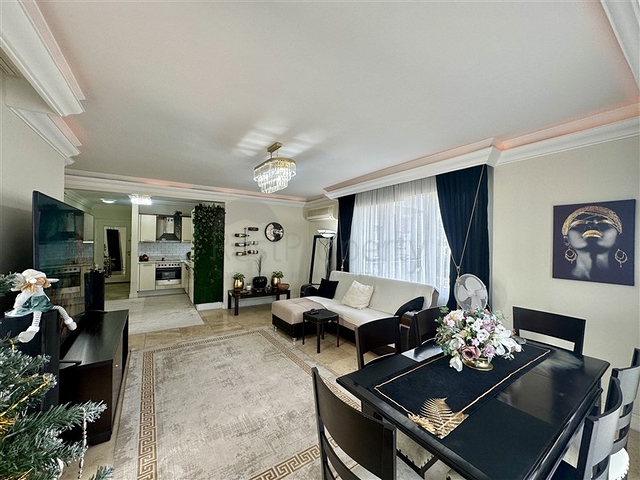 Gemütliche 1+1 möblierte Wohnung in der prestigeträchtigen Gegend von Dschikkilli 