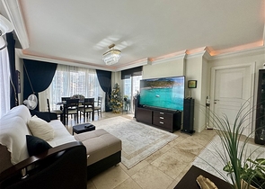 Gemütliche 1+1 möblierte Wohnung in der prestigeträchtigen Gegend von Dschikkilli 