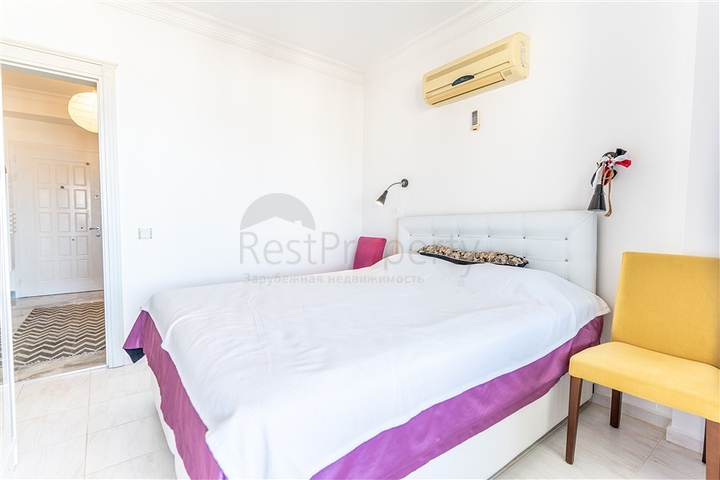 Helle Wohnung mit Panoramablick auf das Meer in der Gegend von Tosmur