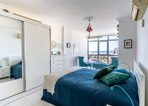 Helle Wohnung mit Panoramablick auf das Meer in der Gegend von Tosmur