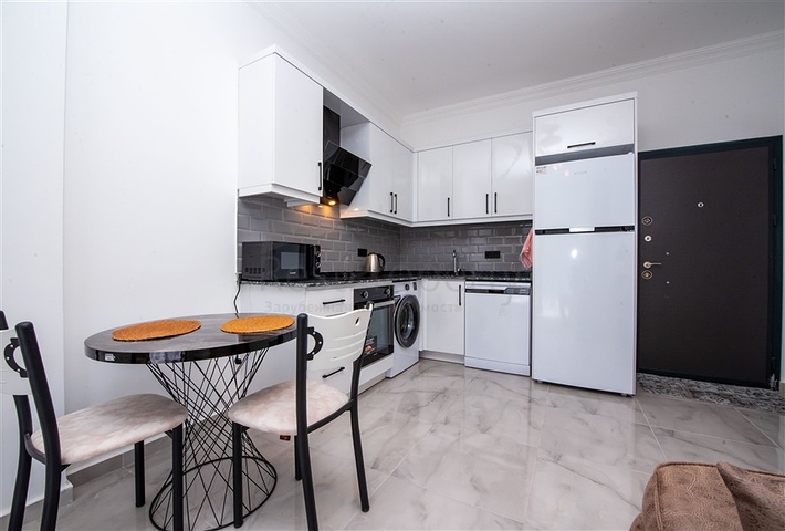 Gemütliche 1+1 möblierte Wohnung in einem modernen Komplex mit Resort-Level-Infrastruktur