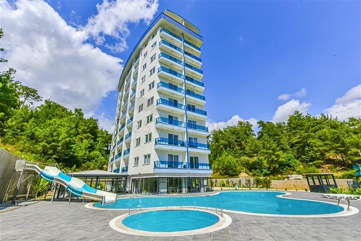 Gemütliche 1+1 möblierte Wohnung in einem modernen Komplex mit Resort-Level-Infrastruktur