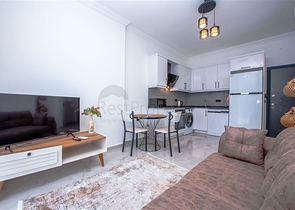 Gemütliche 1+1 möblierte Wohnung in einem modernen Komplex mit Resort-Level-Infrastruktur