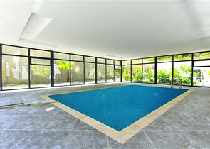 Gemütliche 1+1 möblierte Wohnung in einem modernen Komplex mit Resort-Level-Infrastruktur