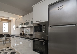 Geräumige möblierte 2+1-Wohnung 350 Meter vom berühmten Kleopatra-Strand entfernt