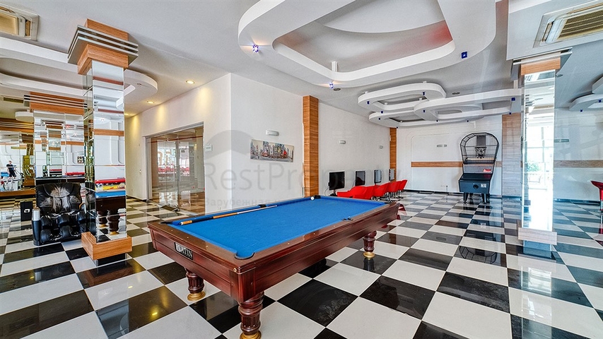 Geräumige 1+1-Wohnung mit komplettem Mobiliar und reicher Infrastruktur in Dschikkilli