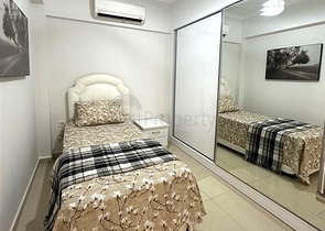 Möblierte 2+1-Wohnung im Herzen von Kleopatra — nur 350 Meter vom Meer entfernt