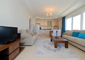 Moderne Wohnung in einem Komplex mit reicher Infrastruktur im Herzen der Stadt