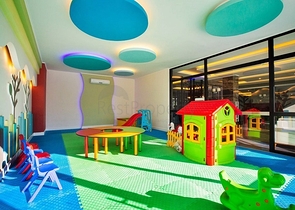 Moderne 1+1 Wohnung in einer Wohnanlage mit reicher Infrastruktur am Meer