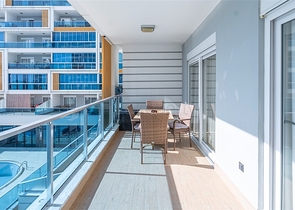 Moderne 1+1 Wohnung in einer Wohnanlage mit reicher Infrastruktur am Meer