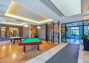 Moderne 1+1 Wohnung in einer Wohnanlage mit reicher Infrastruktur am Meer