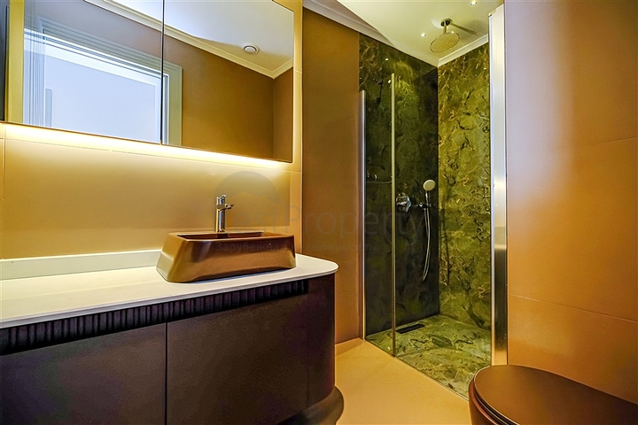 Luxuswohnung mit Meerblick in einem der besten Komplexe von Alanya