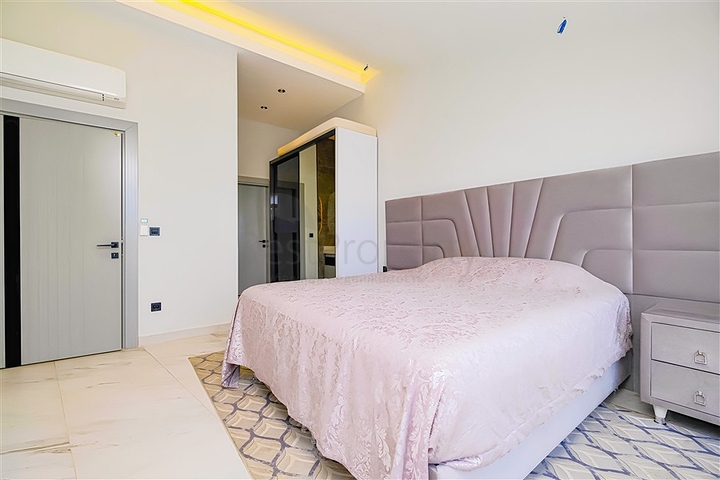 Luxuswohnung mit Meerblick in einem der besten Komplexe von Alanya