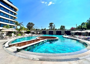 Luxuswohnung mit Meerblick in einem der besten Komplexe von Alanya