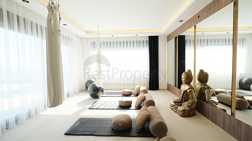 Moderne Villa mit Panoramablick auf das Meer in Alanya