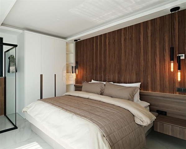 Moderne Villa mit Panoramablick auf das Meer in Alanya