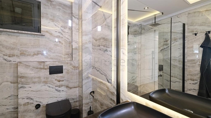 Moderne Villa mit Panoramablick auf das Meer in Alanya