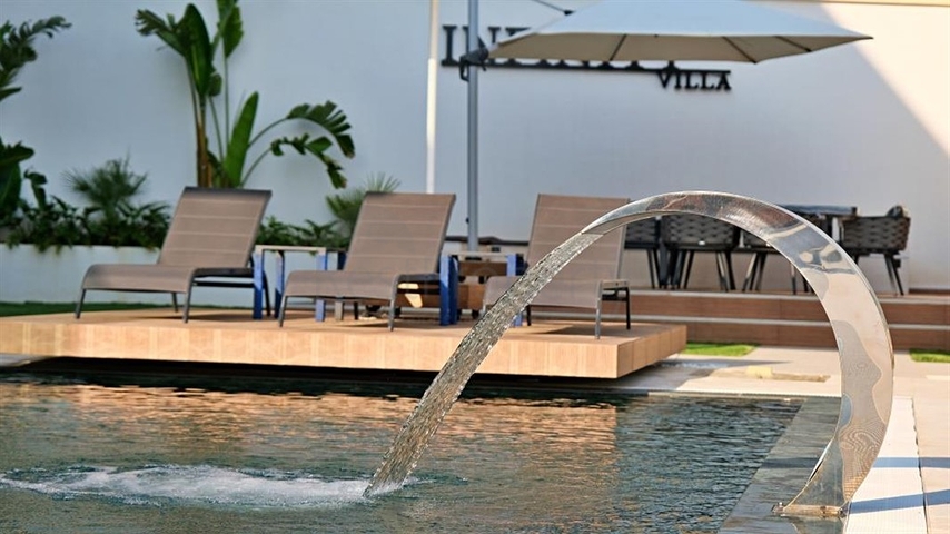 Moderne Villa mit Panoramablick auf das Meer in Alanya