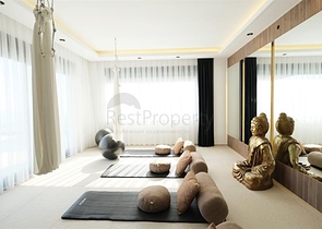 Moderne Villa mit Panoramablick auf das Meer in Alanya