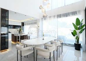 Moderne Villa mit Panoramablick auf das Meer in Alanya