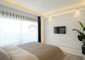 Moderne Villa mit Panoramablick auf das Meer in Alanya