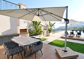 Moderne Villa mit Panoramablick auf das Meer in Alanya