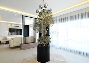 Moderne Villa mit Panoramablick auf das Meer in Alanya