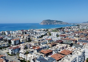 Gemütliche möblierte Wohnung im Stadtteil Oba - nur 400 Meter vom Meer entfernt