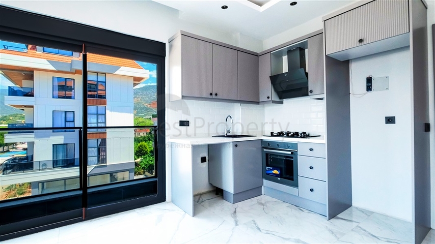 Moderne Wohnung am Meer, umgeben von Ruhe und Komfort