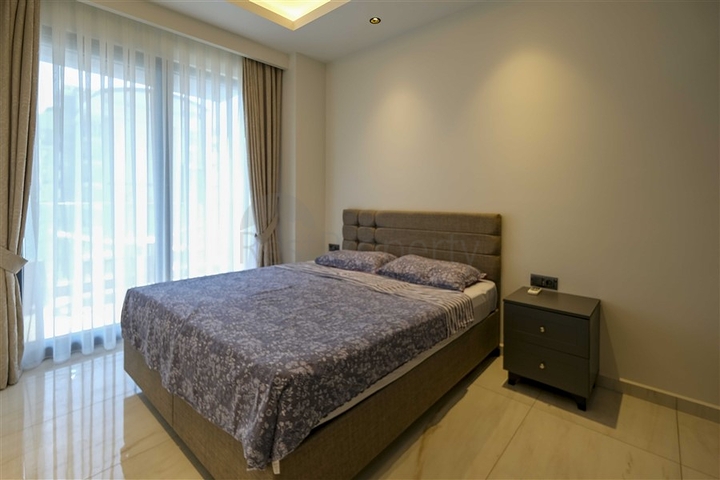 Moderne Wohnung mit Panoramablick auf das Meer im Zentrum von Mahmutlar