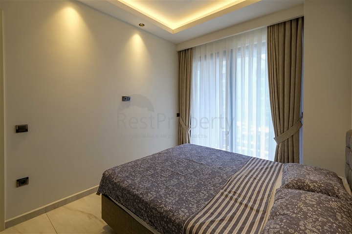 Moderne Wohnung mit Panoramablick auf das Meer im Zentrum von Mahmutlar