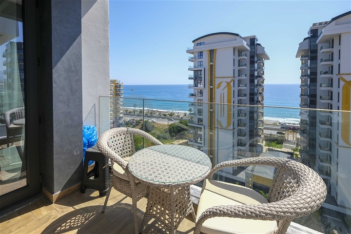 Moderne Wohnung mit Panoramablick auf das Meer im Zentrum von Mahmutlar
