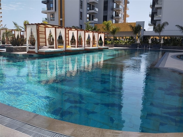 Moderne Wohnung mit Panoramablick auf das Meer im Zentrum von Mahmutlar