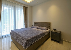 Moderne Wohnung mit Panoramablick auf das Meer im Zentrum von Mahmutlar