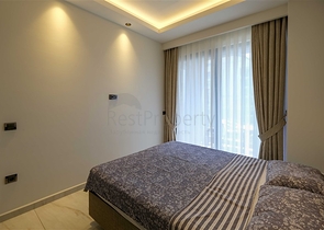 Moderne Wohnung mit Panoramablick auf das Meer im Zentrum von Mahmutlar