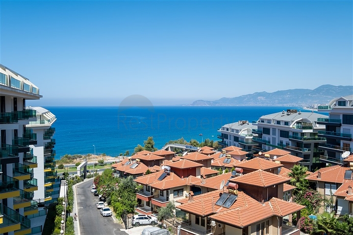 Moderne 1+1-Wohnung mit Meerblick nur 100 Meter vom Strand entfernt