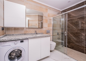 Moderne 1+1-Wohnung mit Meerblick nur 100 Meter vom Strand entfernt