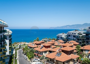 Moderne 1+1-Wohnung mit Meerblick nur 100 Meter vom Strand entfernt