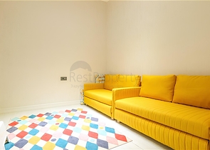 Luxuriöse 3+1-Wohnung mit Garten in einem Luxus-Komplex am Meer