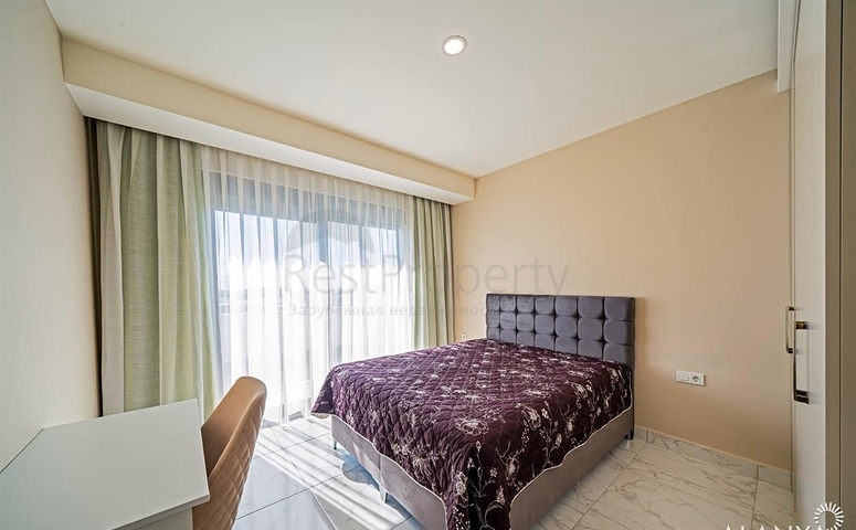 Geräumige 3+1 möblierte Wohnung in einer modernen Wohnanlage in Avsallar