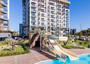 Geräumige 3+1 möblierte Wohnung in einer modernen Wohnanlage in Avsallar