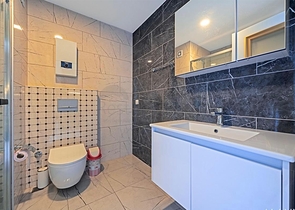 Geräumige 3+1 möblierte Wohnung in einer modernen Wohnanlage in Avsallar