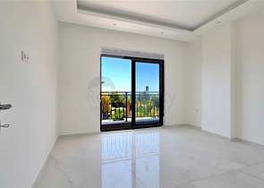 Gemütliche Wohnung am Meer in einem modernen Komplex in Kargicak